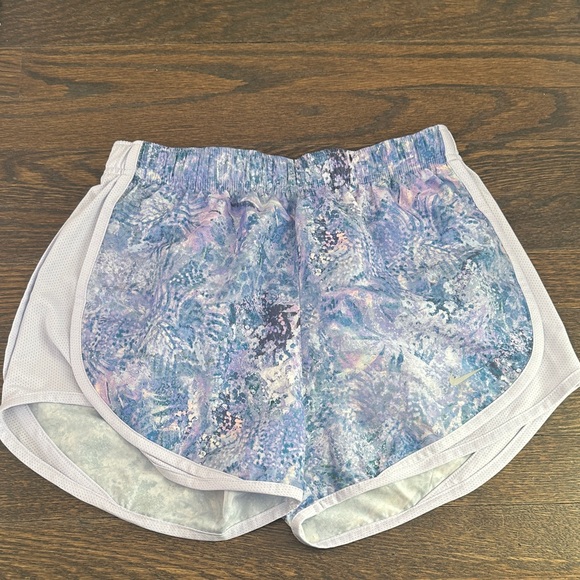 Nike Pants - Nike Women's Athletic Shorts in Blue and White